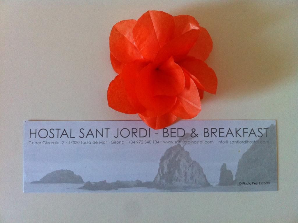 Hostal Sant Jordi 滨海托萨 外观 照片